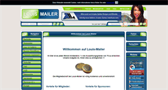 Desktop Screenshot of louis-mailer.de