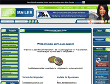Tablet Screenshot of louis-mailer.de